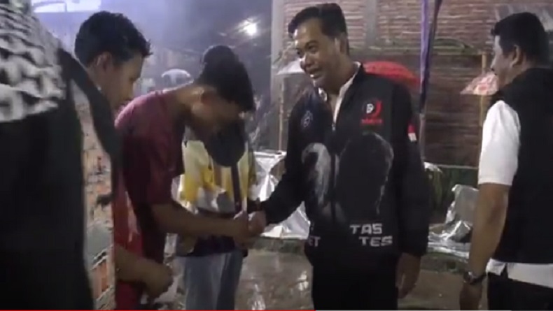 Puluhan Penari Beraksi di Pagelaran Kuda Lumping, Caleg Partai Perindo: Anak-Anak Muda Punya Kegiatan Positif