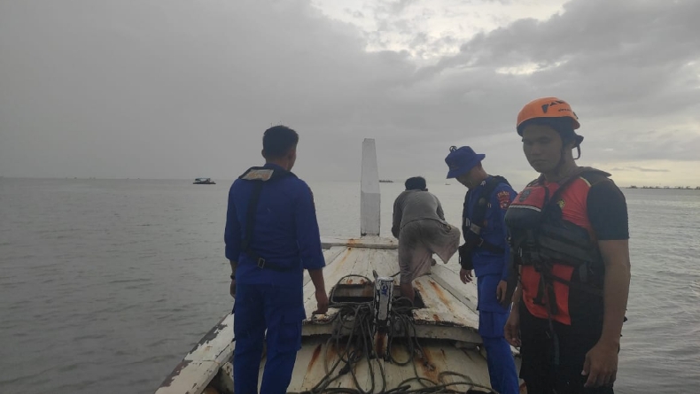 Nelayan Bangka Selatan Hilang di Perairan Pulau Maspari, Korban dalam Pencarian Tim SAR