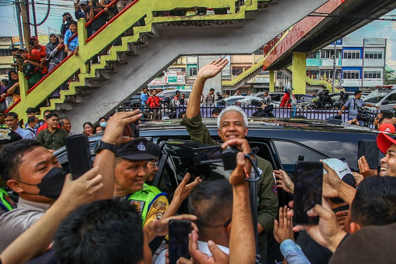 Ganjar Blusukan ke Pasar KM 5 Palembang - Bagian 4