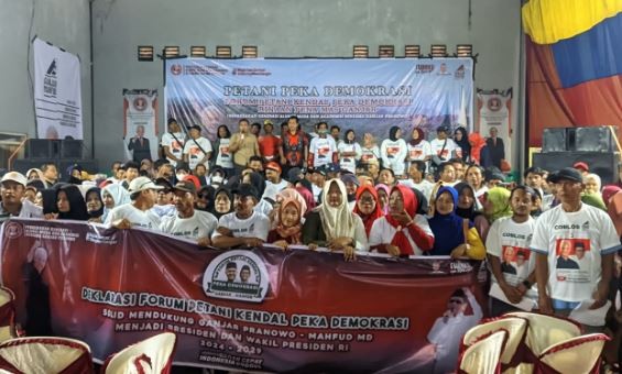 Dinilai Mampu Atasi Ketahanan Pangan, Petani Kendal Deklarasi Dukung Ganjar-Mahfud