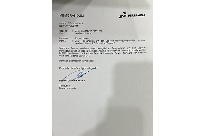 Mundur dari Komisaris Utama Pertamina, Ahok: Merdeka! Merdeka! Merdeka! - Bagian 2