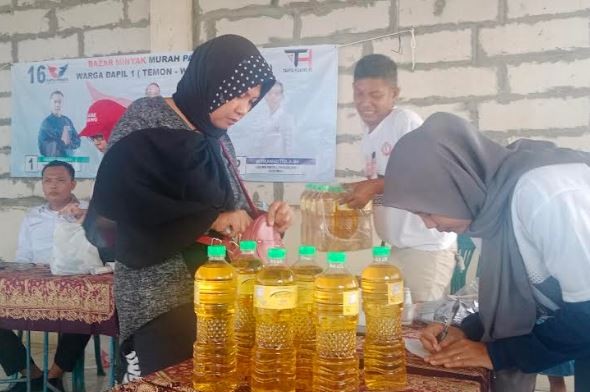 Partai Perindo Gelar Bazar Minyak Goreng di Kulonprogo, Sasar Nelayan-Warga Pesisir