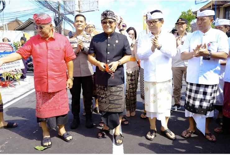 Urai Kemacetan Kuta Utara, Bupati Badung Resmikan Shortcut Canggu Tibubeneng