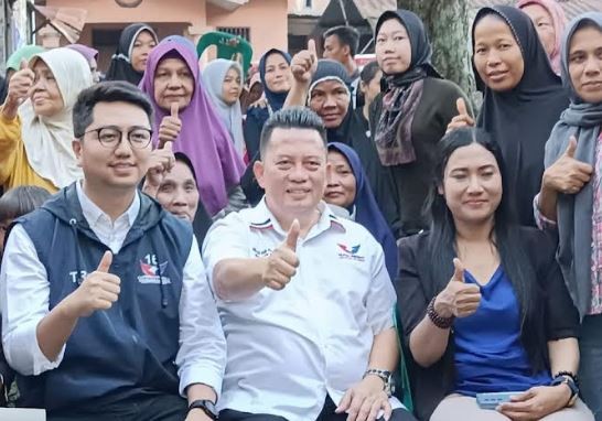 Caleg Perindo Gelar Bazar Minyak Goreng di Medan Tembung, Ini Harapan Warga