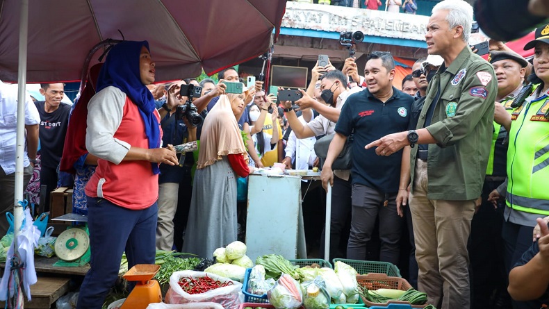 Warga Palembang Yakin Ganjar Mampu Stabilkan Harga Sembako dan Ciptakan Lapangan Kerja