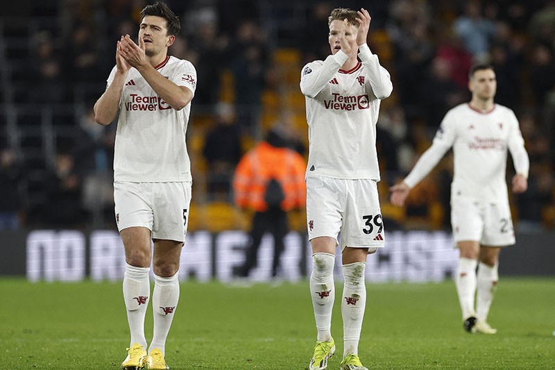 Ekspresi Pemain Manchester United Susah Payah Bungkam Wolves - Bagian 2