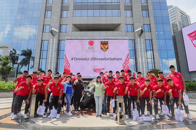 Timnas Indonesia U-20 Belajar Investasi Saham saat Sekolah Pasar Modal di BEI - Bagian 1
