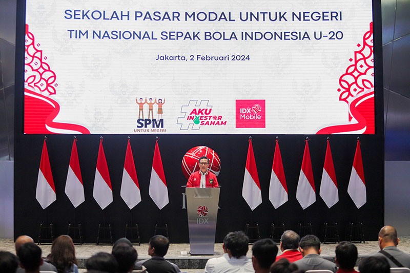 Timnas Indonesia U-20 Belajar Investasi Saham saat Sekolah Pasar Modal di BEI - Bagian 2