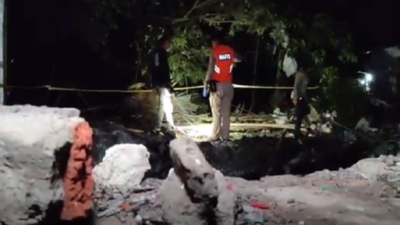 Gubuk Tempat Produksi Petasan Meledak di Indramayu, Sejumlah Rumah Rusak