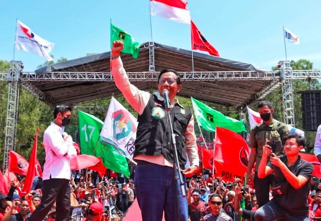 Kampanye Akbar di Batam, Mahfud MD Komitmen Atasi Masalah Ketenagakerjaan
