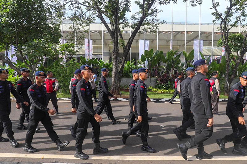 2.992 Personel Polisi Amankan Debat Capres  - Bagian 1
