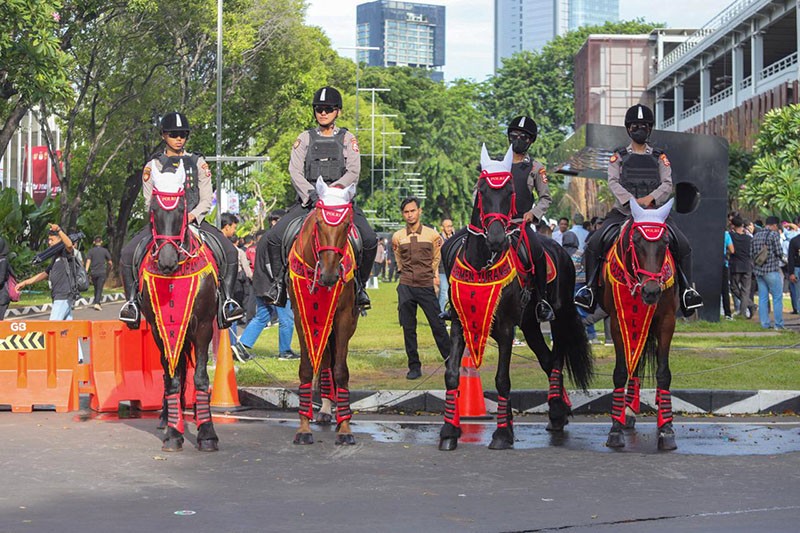 2.992 Personel Polisi Amankan Debat Capres  - Bagian 3
