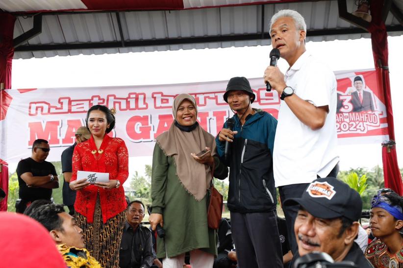 Ganjar Bertemu Ibu Hamil di Sleman, Tekankan Pentingnya Pencegahan Stunting Sejak Anak dalam Kandungan - Bagian 1
