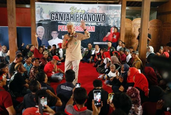 Merakyat dan Aspiratif, 1.000 Petani Grobogan Mantap Dukung Ganjar Pranowo