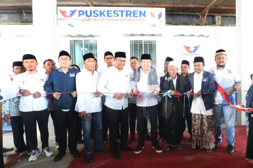 Ketum Partai Perindo Hary Tanoesoedibjo Resmikan Puskestren di Karawang - Bagian 1
