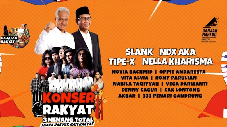 Ganjar-Mahfud Gelar Hajatan Rakyat di Banyuwangi Hari Ini, Jatim Kunci Pilpres 2024