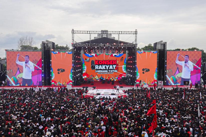 Totalitas Kampanyekan Ganjar-Mahfud, HT Hadiri Hajatan Rakyat di Banyuwangi - Bagian 2