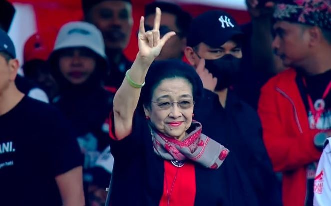 Orasi di Hajatan Rakyat Banyuwangi, Megawati Ajak Warga Menangkan Ganjar-Mahfud