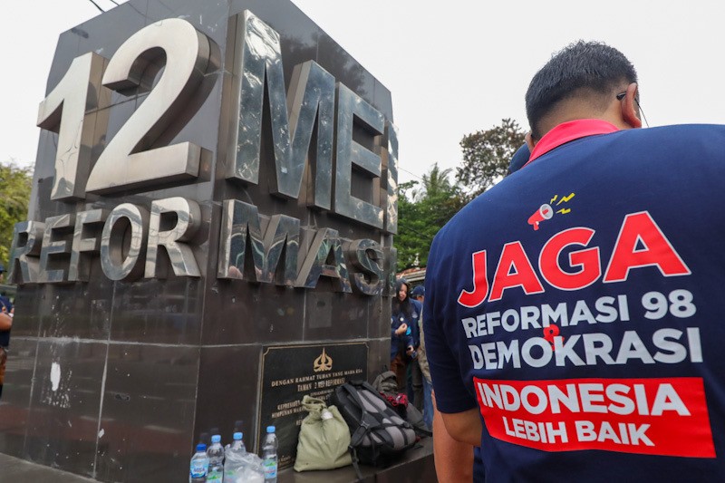 Aksi Sivitas Akademika Trisakti Melawan Tirani Selamatkan Demokrasi - Bagian 4