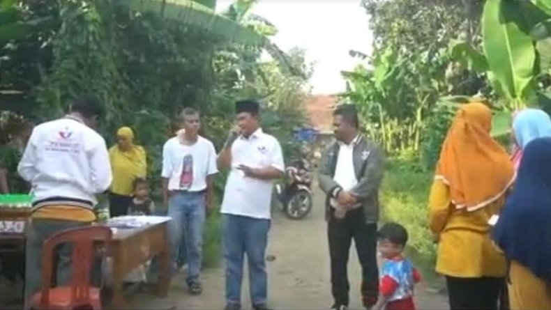 Terakhir Masa Kampanye, Caleg Partai Perindo Sosialisasi Pemilu 2024 di KBB