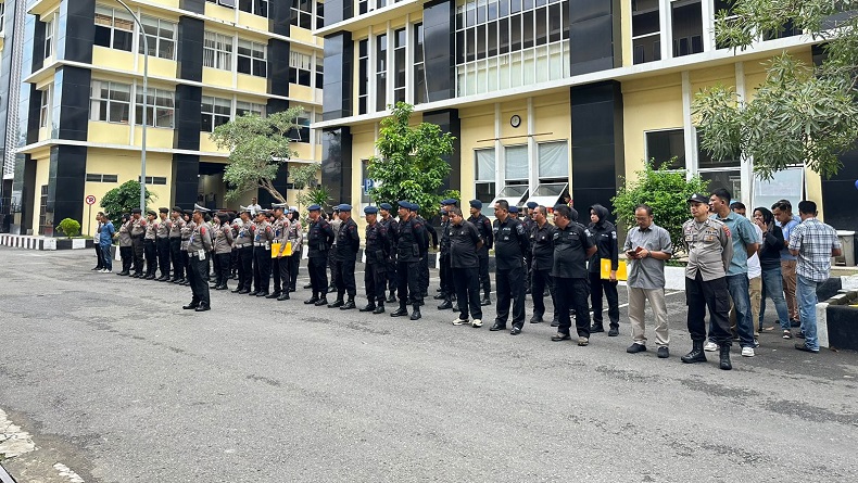 Polda Sumbar Terjunkan 1.141 Pasukan Pengamanan saat Pencoblosan