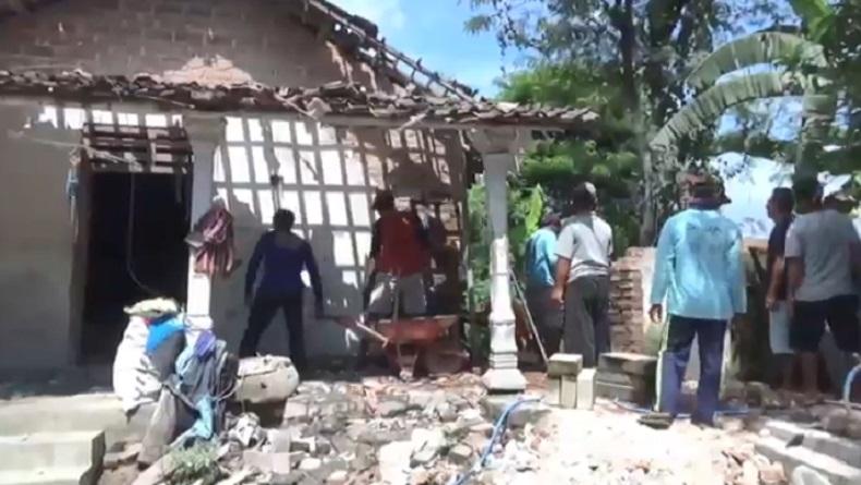 Ledakan Tabung Gas Helium di Ponorogo, 2 Rumah Rusak 1 Orang Luka