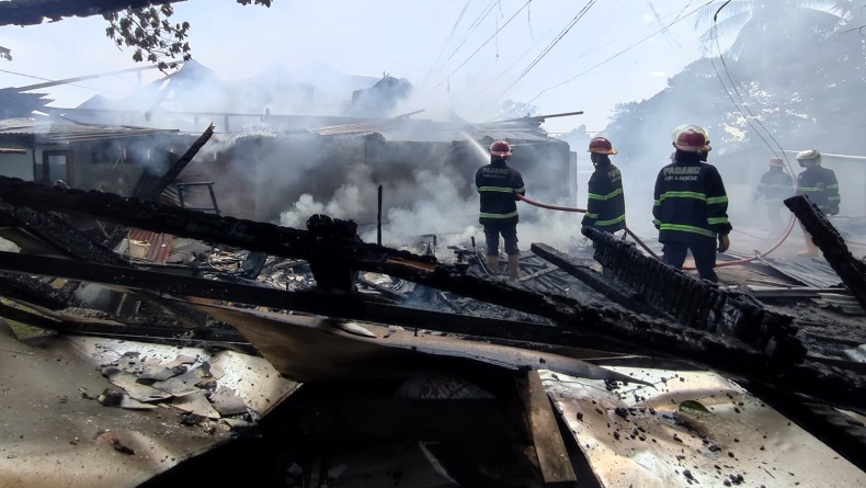 3 Kios di Padang Ludes Terbakar, Polisi sempat Panik Dikira Lokasi TPS