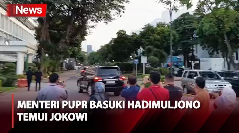 Menteri PUPR Basuki Hadimuljono Merapat ke Istana Temui Jokowi  usai Pencoblosan