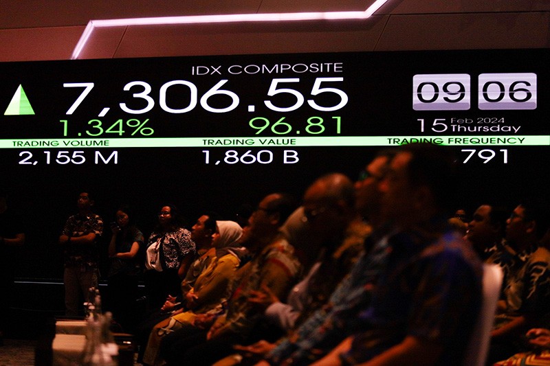 IHSG Ditutup Menguat ke Level 7.303,28 - Bagian 2