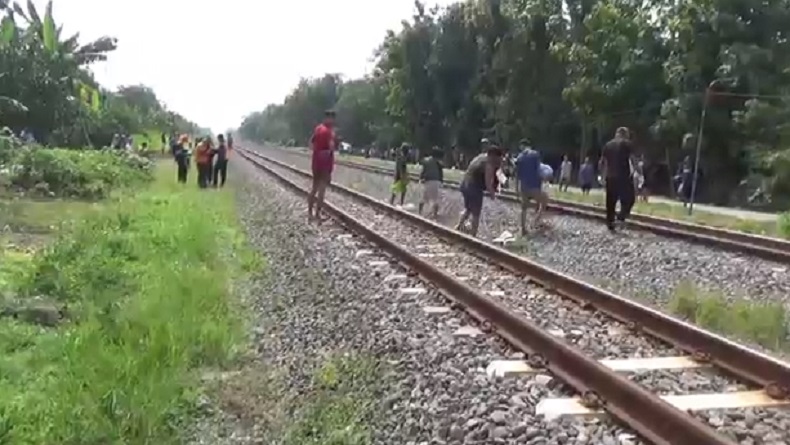IRT di Ngawi Tewas Tersambar Kereta, Jasad Hancur usai Terseret 500 Meter