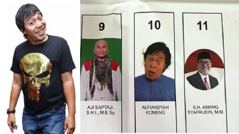 title Perolehan Suara Komeng Tak Terbendung, Tembus 1,8 Juta Kalahkan Partai Perolehan Suara Komeng Tak Terbendung, Tembus 1,8 Juta Kalahkan Partai