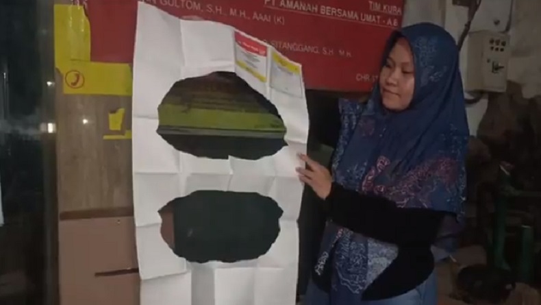 Viral Surat Suara Dicoblos Dua Lingkaran Besar di Makassar, Warga Malah Ngakak
