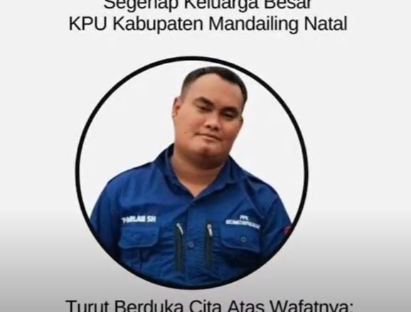 Tragis! Ketua PPK di Madina Tewas Bunuh Diri Tenggak Racun Rumput
