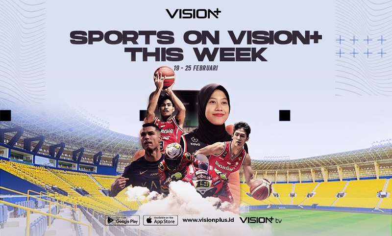 Jadwal Tayangan Olahraga di Vision+ Sports Pekan Ini: Ada Kualifikasi