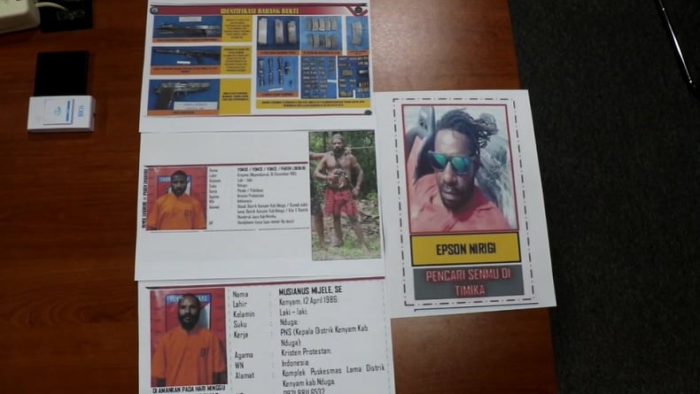 Terungkap Jaringan Anggota KKB Epson Nirigi, Pernah Dihubungi Kepala Distrik Kenyam 
