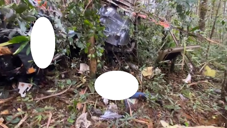 Helikopter Perusahaan Nikel Hilang Kontak Ditemukan, Jatuh di Hutan Halmahera Tengah