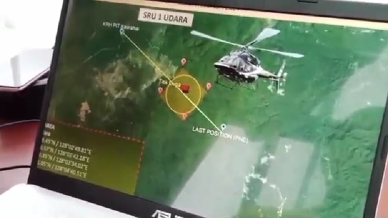 Pencarian Helikopter Hilang Kontak di Halmahera, Basarnas Temukan Tanda Bekas Pohon Patah