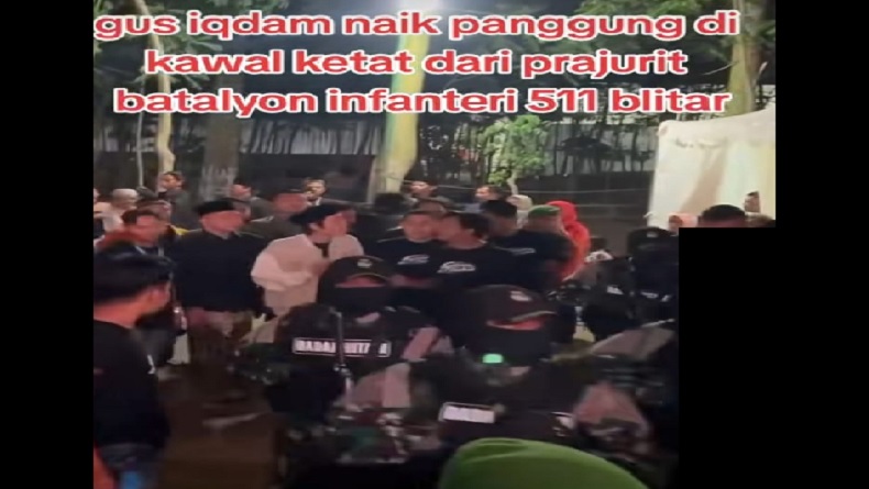 title Viral Gus Iqdam Dikawal TNI Bersenjata saat Pengajian di Blitar, Ini Faktanya Viral Gus Iqdam Dikawal TNI Bersenjata saat Pengajian di Blitar, Ini Faktanya