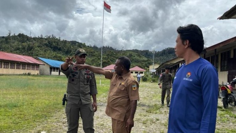 SMK 1 Oksibil Dibuka Kembali usai Dibakar KKB, Guru dan Murid Sempat Dibayangi Ketakutan