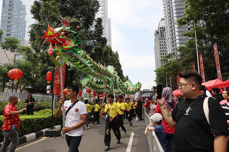 Kirab Budaya Meriahkan Festival Cap Go Meh di Pusat Bisnis Jakarta - Bagian 3