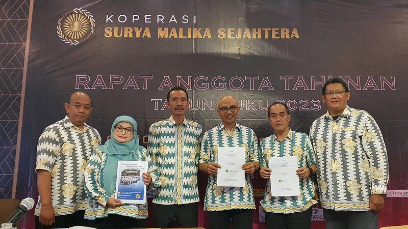 Dihadiri Mitra Bisnis, RAT Koperasi Malika Berjalan Lancar dan Bertabur Doorprize
