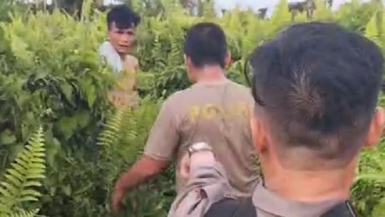 Pembunuh Perempuan Paruh Baya Pemilik Warung di Nias Tertangkap saat Sembunyi di Semak-Semak