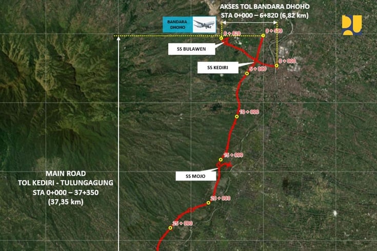 Jalan Tol Kediri-Tulungagung Segera Dibangun, Nilai Invetasi Tembus Rp9 ...