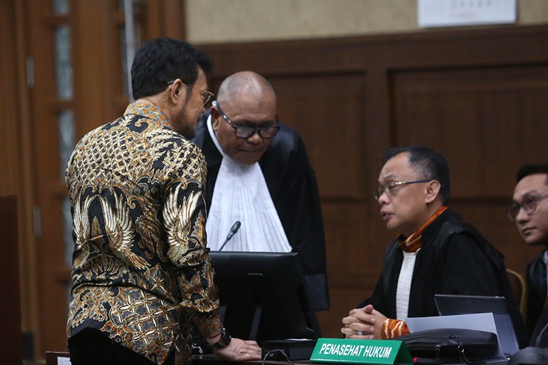 Syahrul Yasin Limpo Jalani Sidang Perdana  - Bagian 2