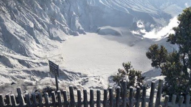 Gunung Tangkuban Parahu 2 Kali Gempa Embusan, Status Masih Level I
