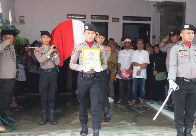 Anggota Polres Pringsewu Meninggal Kecelakaan usai Amankan Pleno Rekapitulasi Suara