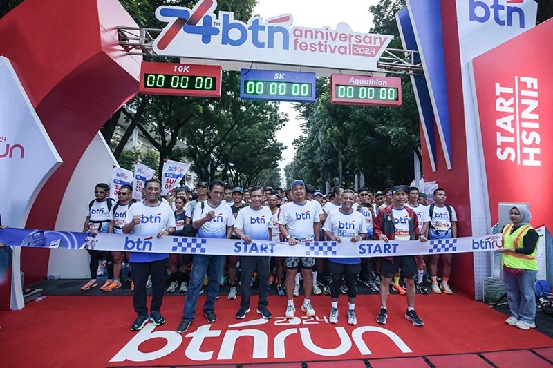 5.000 Pelari Meriahkan BTN Run 2024 - Bagian 2