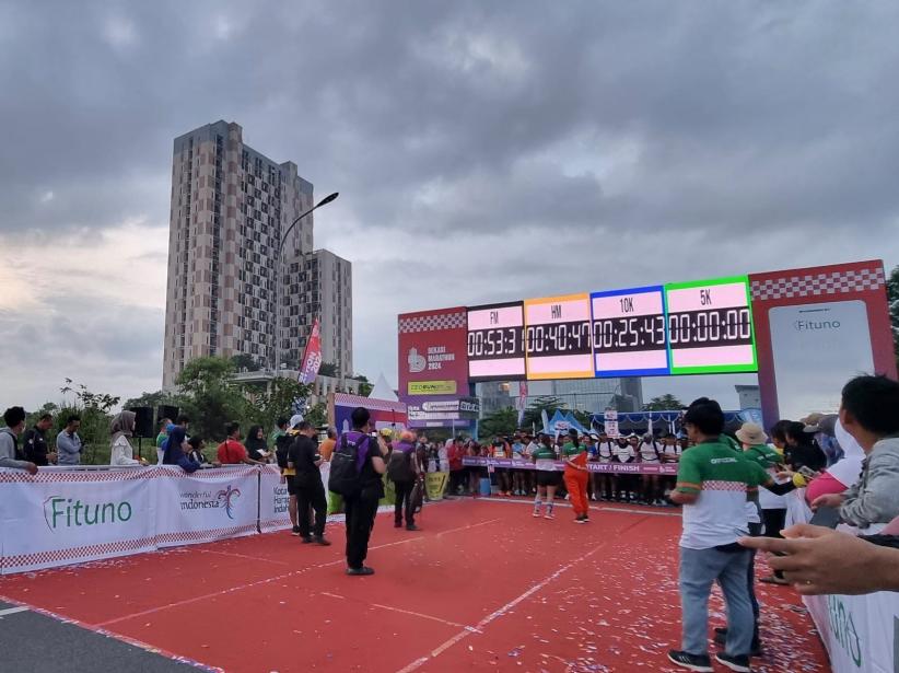 Fituno Ajak Masyarakat Hidup Sehat Lewat Bekasi Marathon 2024 - Bagian 2