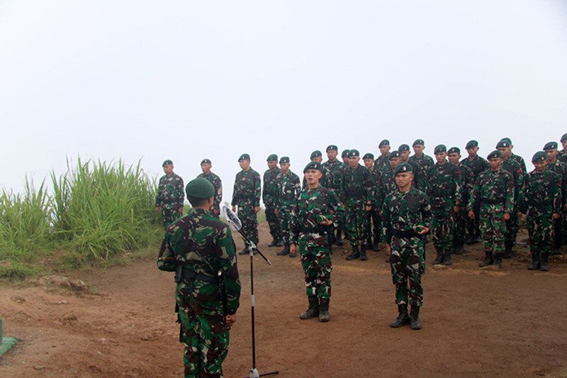 Tradisi Napak Tilas Prajurit Banteng Raiders ke Puncak Medini Gunung Ungaran - Bagian 4