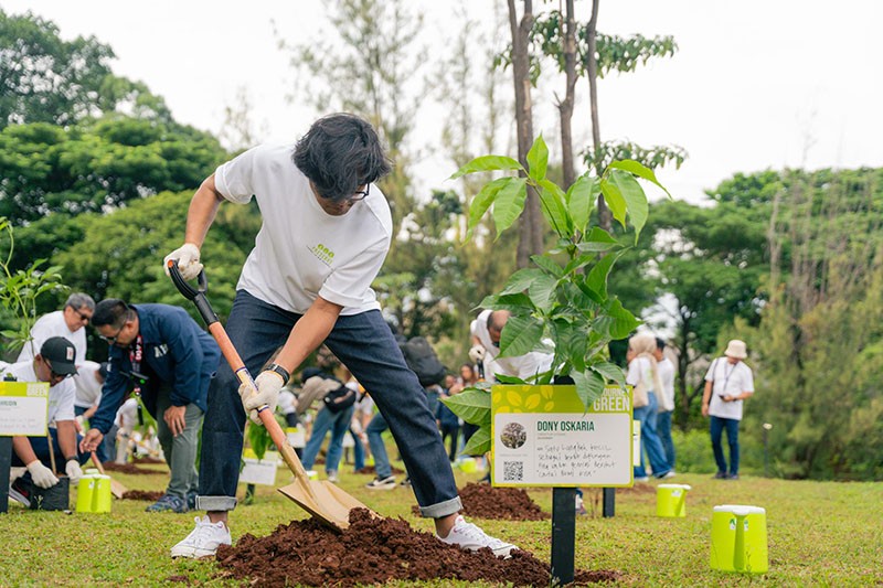 Bangun Ekosistem Pariwisata yang Berkelanjutan, InJouney Green Tanam 15.000 Pohon - Bagian 3